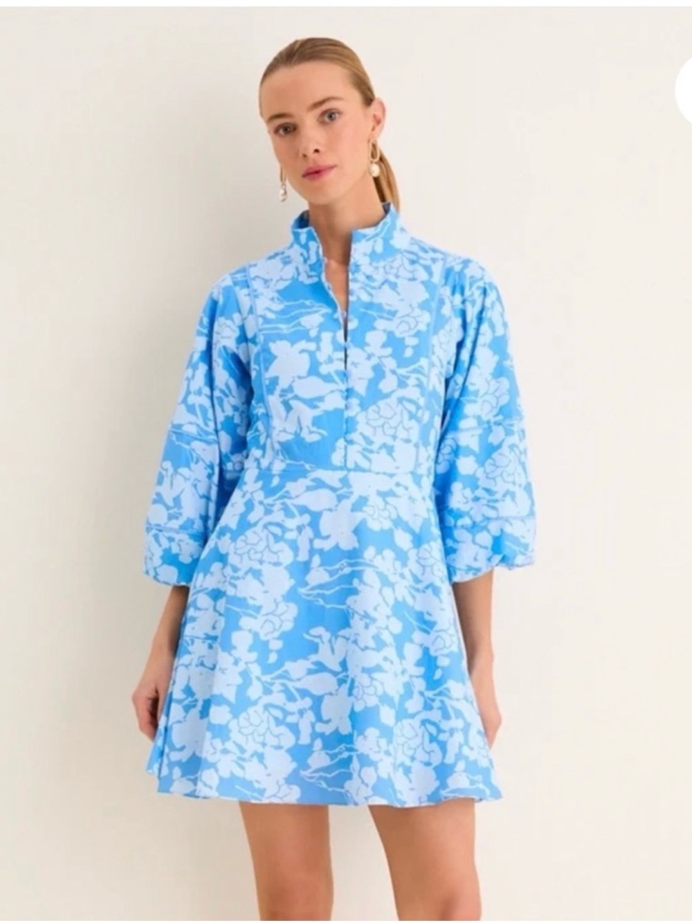 Tuckernuck Hyacinth House Hillsborough Morning Glory Mini Floral Dress